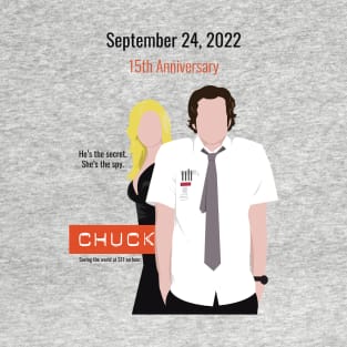 Chuck pilot 15th Anniversary T-Shirt